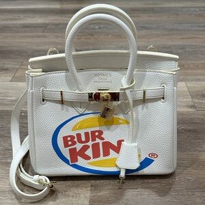 NWT! Authentic Seth Fountain 2023 Novelty “Burkin” Bag